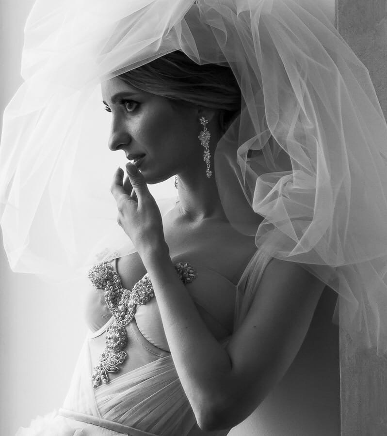Hochzeitsfotografie – Braut Portrait